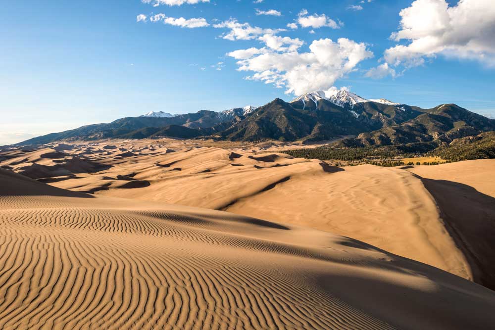 RV Great Sand Dunes in Colorado